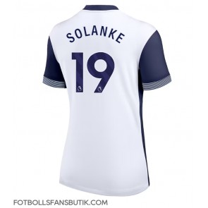 Tottenham Hotspur Dominic Solanke #19 Replika Hemmatröja Damer 2024-25 Kortärmad